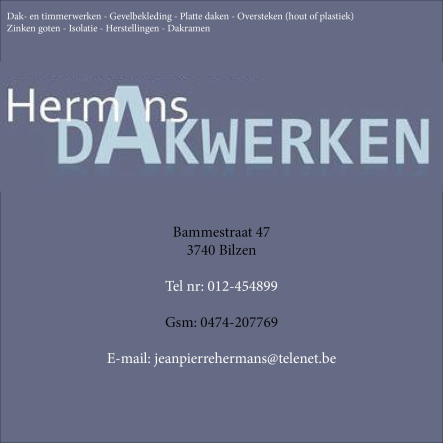 Hermans Dakwerken