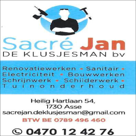 Sacre Jan De Klusjesman