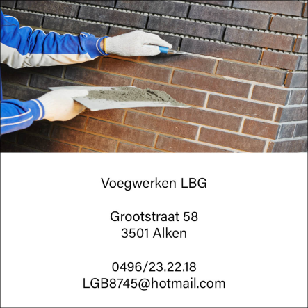 Voegwerken LBG