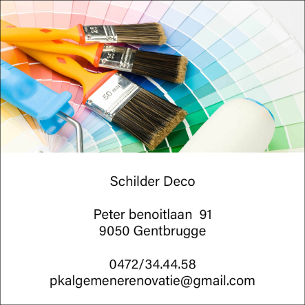 Schilder Deco
